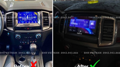 Màn hình DVD Android xe Ford Everest 2016 - nay | Fujitech 360 
